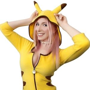 Pikachu Romper Onesie Pajamas Bodysuit